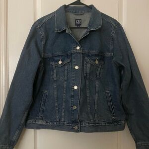 GAP Women's Classic Blue Jean Jacket